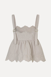 Stine Goya Adjustable Buckle Top Top Wild Quilted Flowers