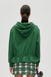 Stine Goya Cinched Waist Sweatshirt Top Eden