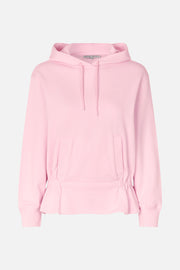 Stine Goya Cinched Waist Sweatshirt Top Muted Blush