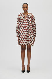 Stine Goya Collared Voluminous Dress Dress Hearts