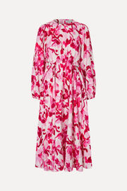 Stine Goya Double Buckle Raglan Midi Dress Dress Brush Stroke Magnolias