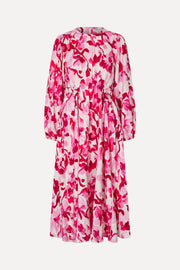 Stine Goya Double Buckle Raglan Midi Dress Dress Brush Stroke Magnolias