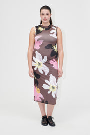 Stine Goya Elastic Tank Crewneck Dress Dress Wild Flowers