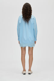 Stine Goya Elasticated Shorts Shorts Teapot Blue