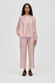 Stine Goya Elasticated Waistband Cropped Pants Pants Cherries On A Paisley