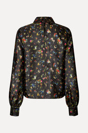 Stine Goya Gathered Long Sleeve Top Top Magnolia Garden