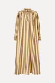 Stine Goya Gathered Shirt Gown Dress Equestrian Sun