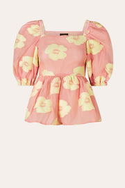 Stine Goya Irene Top Top 3030 Freedom flower grapefruit