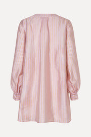 Stine Goya Kimono Mini Dress Dress Rose Pinstripe