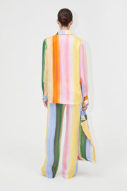Stine Goya Long Sleeve Shirt Top Rainbow Hue