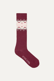 Stine Goya Long Socks Accessories Fairisle