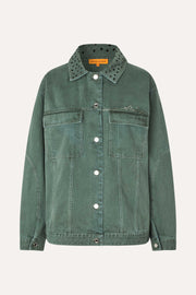 Stine Goya Oversized Pockets Jacket Jacket Dark Green