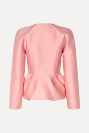 Stine Goya Peplum V Neck Jacket Jacket Haze Pink