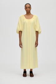 Stine Goya Romantic Voluminous Sleeve Dress Dress Pastel Yellow