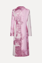 Stine Goya SGAneta Coat Coat Impressionist Wild Rose Bloom