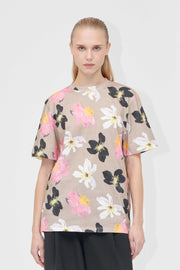Stine Goya Short Sleeve T-Shirt Top Wild Flowers