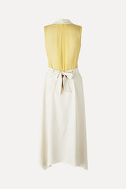 Stine Goya Tailored Handkerchief Dress Dress Ivory / Cornsilk