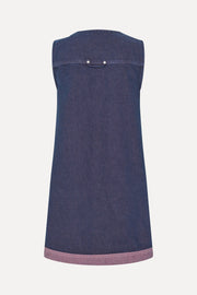 Stine Goya Vest Pocket Mini Dress Dress Dusky / Dried Rose