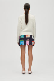 Stine Goya Waistbelt Mini Skirt Skirt Refugios