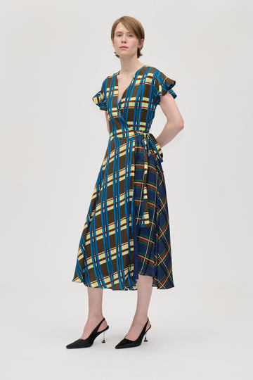 Stine Goya Asymmetric Wrap Dress Dress Crosschecks