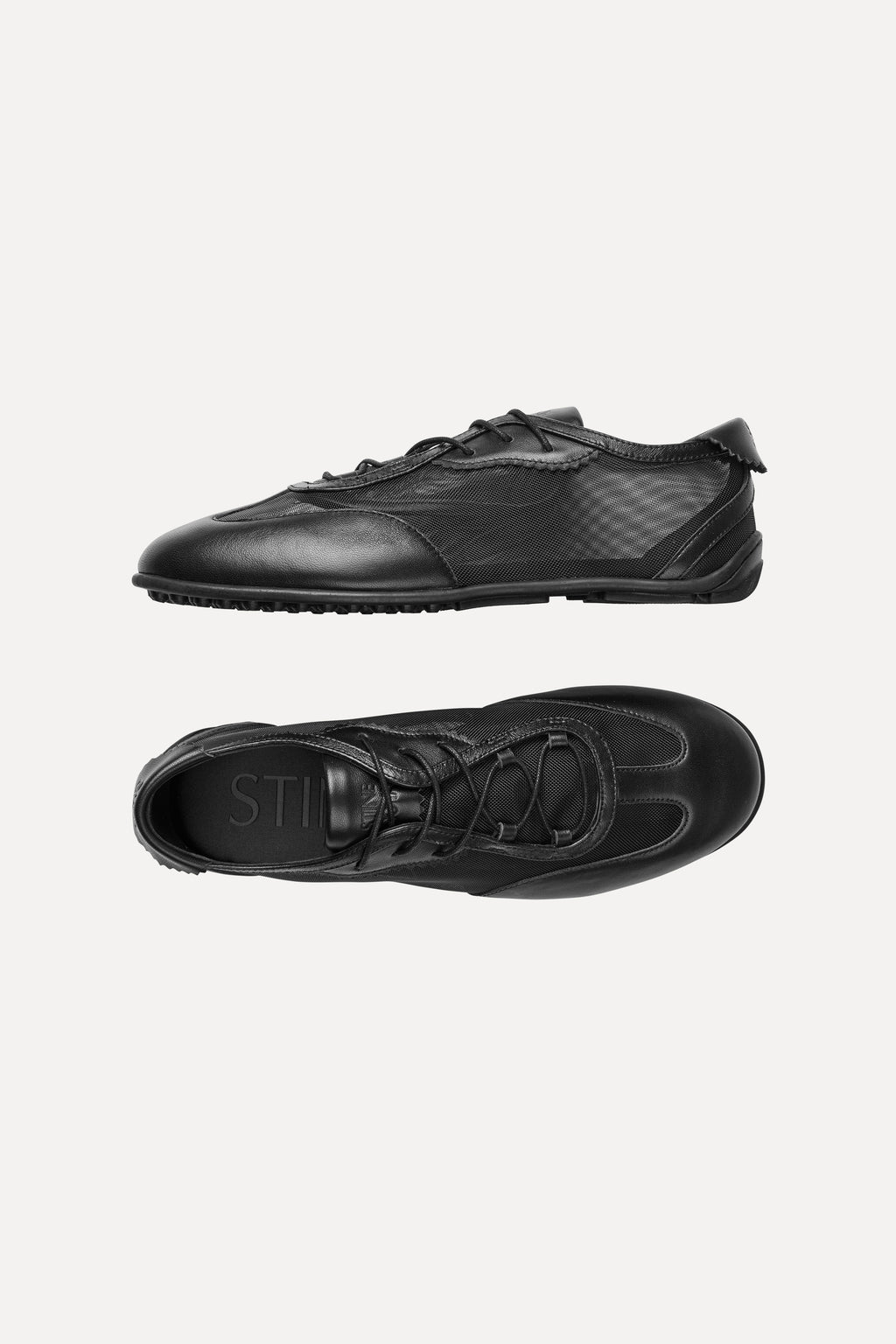 Stine Goya Ballet Mesh Sneaker Black