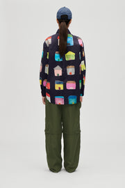 Stine Goya Bungee Tech Zip-Off Pants Pants Olive Night