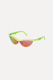 Cat Sunglasses - Lime/Pink - Stine Goya