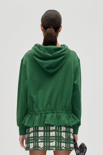 Stine Goya Cinched Waist Sweatshirt Top Eden