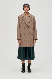 Stine Goya Coat Outerwear Fluffy Rhombus