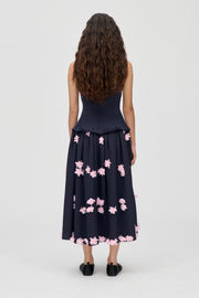 Stine Goya Corset Long Dress Dress Pink Petunia