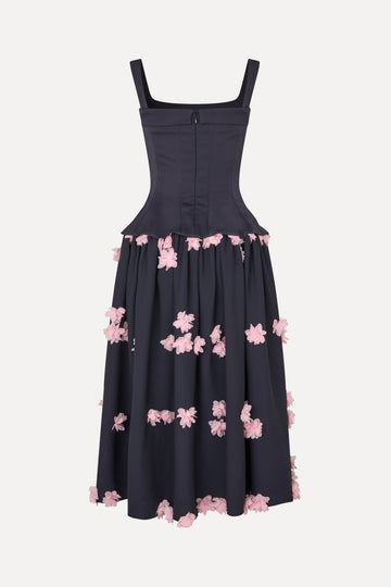 pink black corset dress Pink & Black Burlesque costume Prom dress corset top with tulle tutu skirt