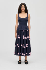 Stine Goya Corset Long Dress Dress Pink Petunia