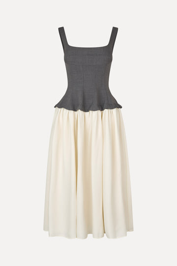 rise and grind corset dress Rise And Grind Corset Dress - White