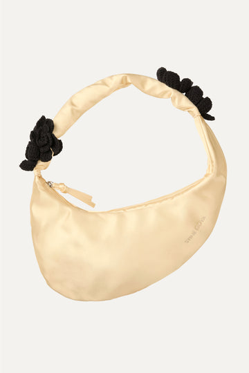 Stine Goya Crochet Flower Satchel Accessories Pastel Yellow