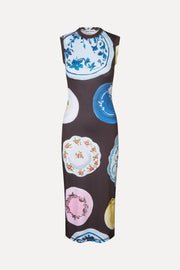 Stine Goya Elastic Tank Crewneck Dress Dress The Platera