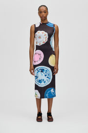 Stine Goya Elastic Tank Crewneck Dress Dress The Platera