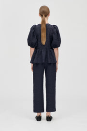 Stine Goya Elasticated Waistband Cropped Pants Pants Garden Relief