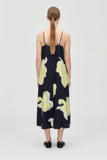 Stine Goya Floral Long Dress Yellow Petunias Stine Goya Floral Long Dress Yellow Petunias