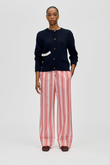Stine Goya Gathered Boxer Pants Pants Scarlet Trot