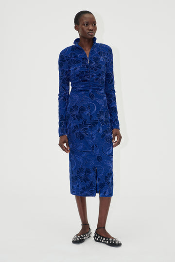 Newest Stine Goya blue midi dress