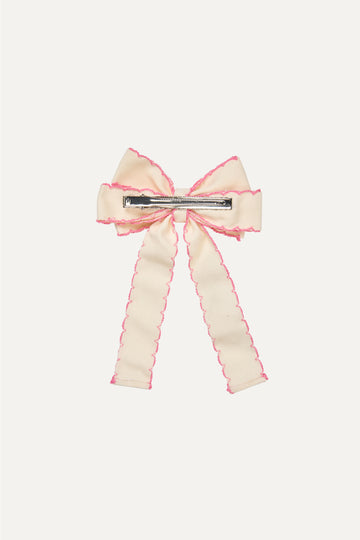 Stine Goya Hair Bow Clip Accessories Porcelain Cream
