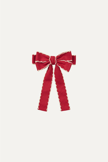 Stine Goya Hair Bow Clip Accessories Red