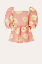 Stine Goya Irene Top Top 3030 Freedom flower grapefruit