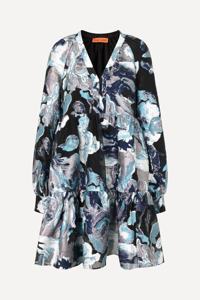 Stine Goya + Jasmine Dress In Winter Sky Blue