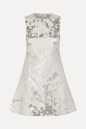 stine goya silver dress Stine Goya Louise Dress