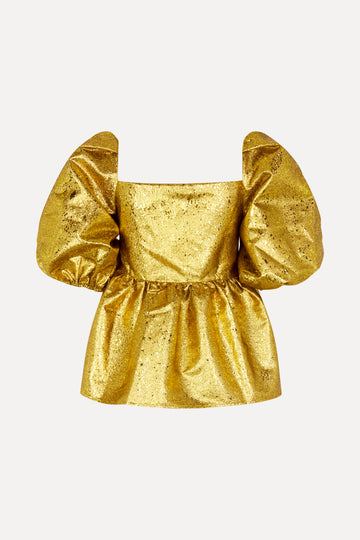 Stine Goya Kinsley Top Luminescent Gold Stine Goya Kinsley Top Luminescent Gold