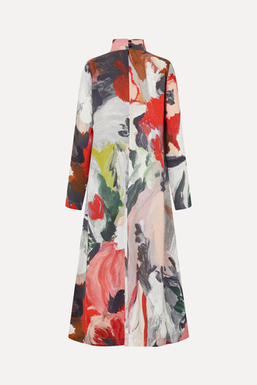 Stine Goya Paint Print Long Sleeve Dress in My Garden at Nordstrom, Size Medium Stine Goya Paint Print Long Sleeve Dress in My Garden at Nordstrom, Size Medium