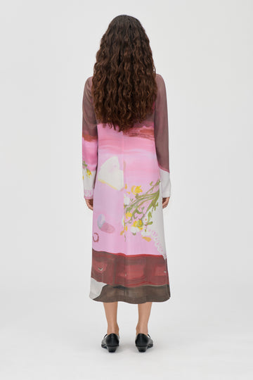 Stine Goya Long Sleeve Midi Dress Five Resolutions Stine Goya Long Sleeve Midi Dress Five Resolutions