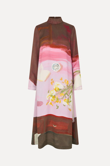 Stine Goya Long Sleeve Midi Dress Dress Five Resolutions