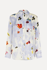 Stine Goya Long Sleeve Shirt Top Skyfall Flowers